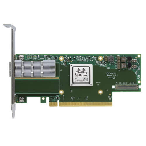 Сетевой адаптер Mellanox MCX653105A-ECAT-SP ConnectX-6 VPI adapter card