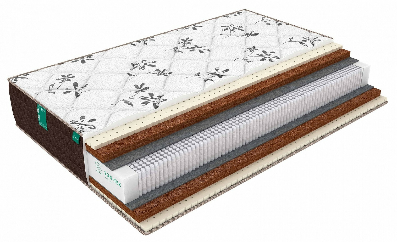 

Матрас Sleeptek Lux Soft Cocos Double 215x220, Lux Soft Cocos Double