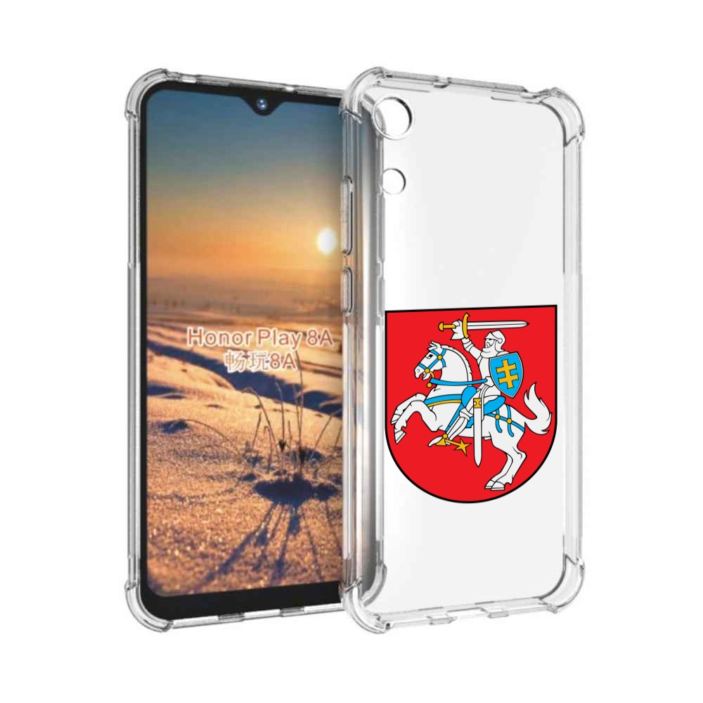 

Чехол бампер MyPads герб-литва для Honor 8A, Прозрачный, Tocco