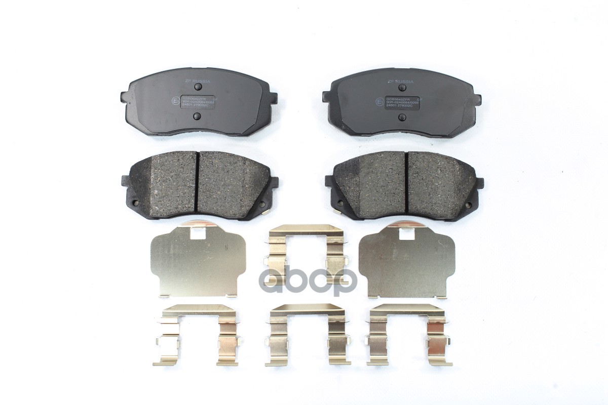 

Колодки Тормозные Передние Нyundаi Тuсsоn/I40/Кiа Sроrтаgе 15- ZFR gdb3642zfr
