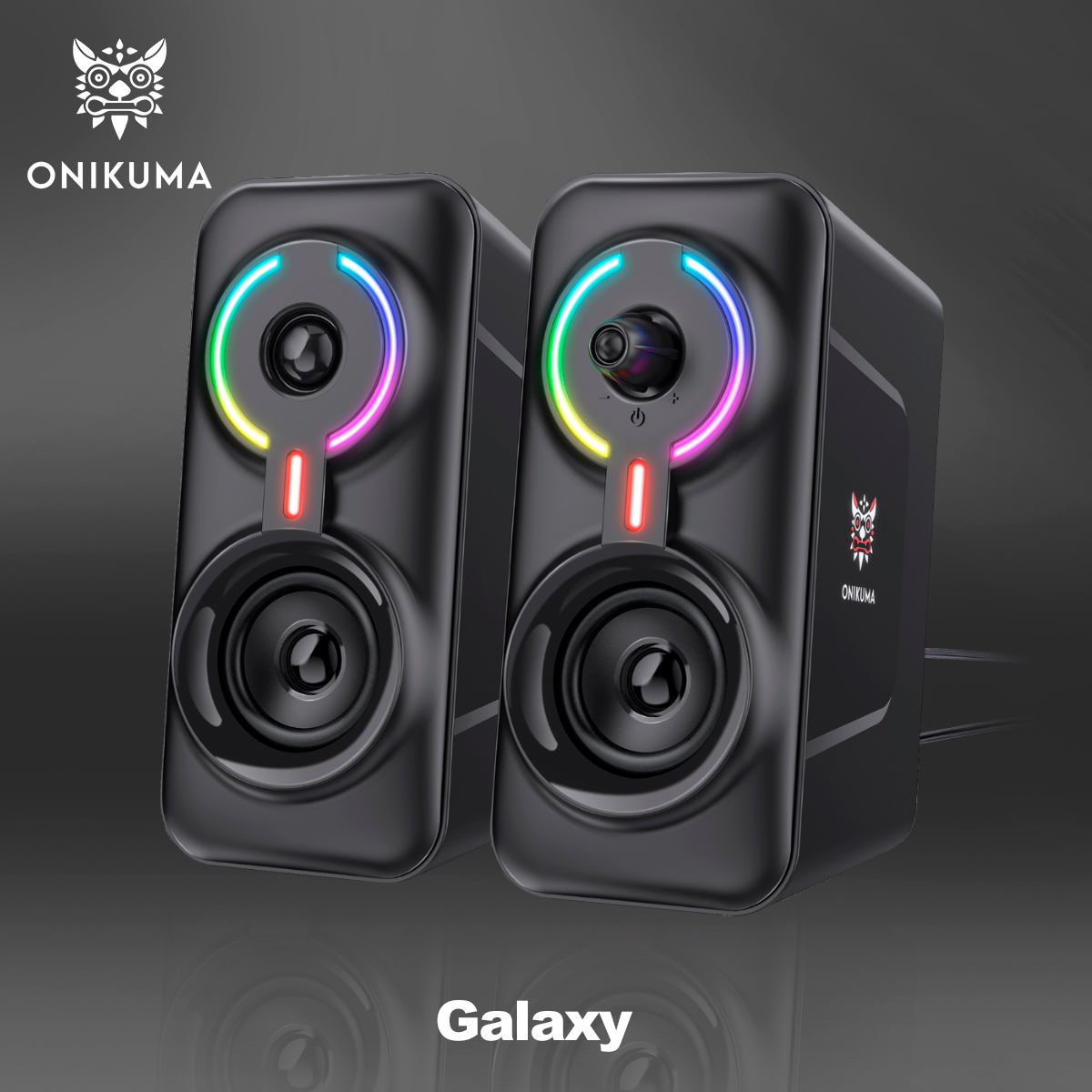 

Колонки компьютерные Onikuma Galaxy L6-B, Черный, L6-B