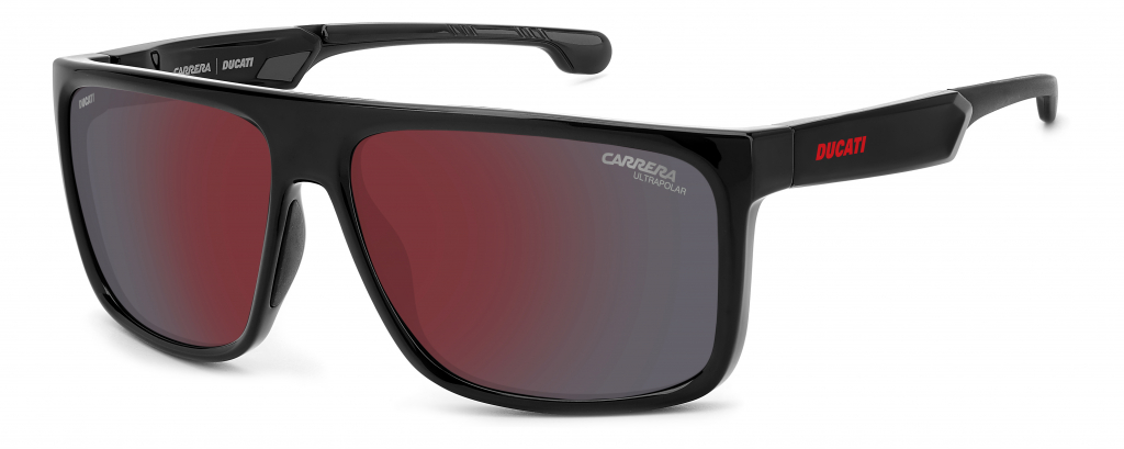 Солнцезащитные очки мужские Carrera CARDUC 011/S красные/серые