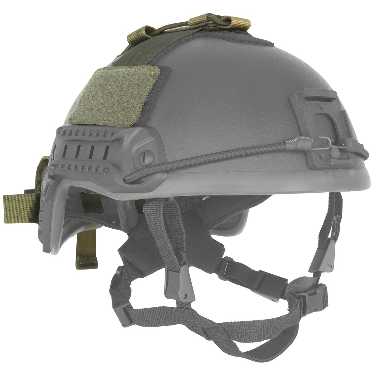 

Модуль-противовес для шлема Mordor Tac. Хэдкраб мох, Серый, Universal Helmet Counterweight Module "Headcrab"