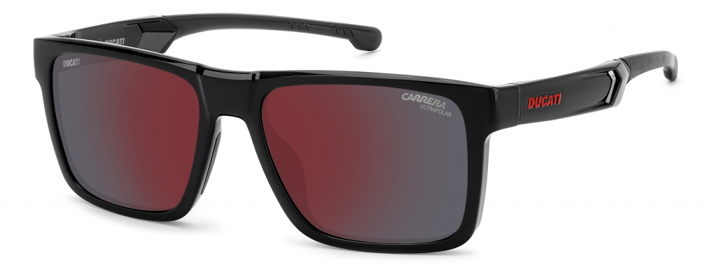 Солнцезащитные очки мужские Carrera CARDUC 021/S красные/серые