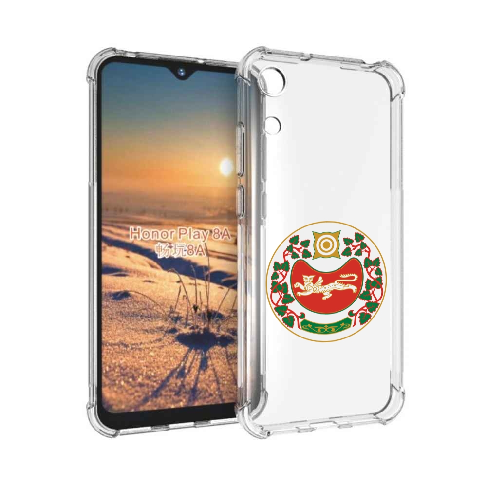 

Чехол бампер MyPads герб-хакасия-абакан для Honor 8A, Прозрачный, Tocco