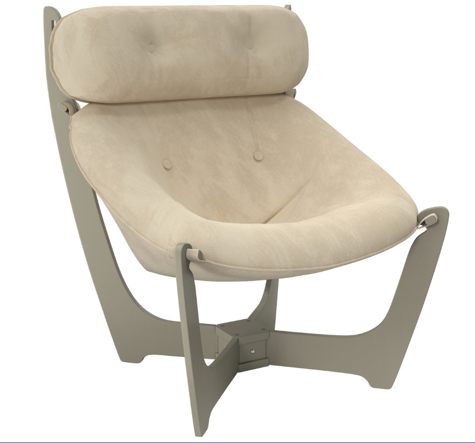 Кресло для отдыха Мебель Импэкс Модель 11 Венге/ ткань Verona Vanilla