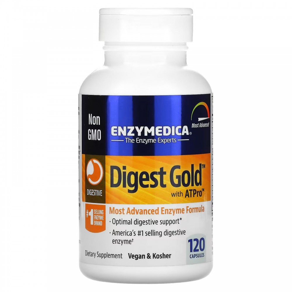 

Enzymedica Digest Gold с ATPro пищеварительные ферменты капсулы 120 шт