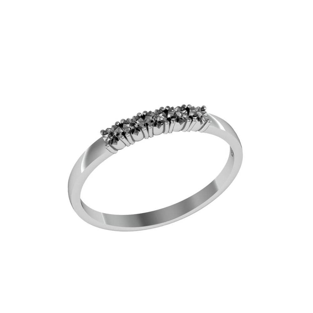 

Кольцо из серебра р. 17,5 ПРИВОЛЖСКИЙ ЮВЕЛИР 281852-BR, бриллиант, 281852-BR