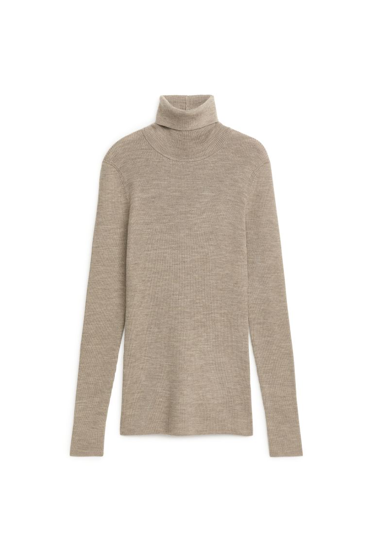 

Водолазка женская ARKET 0996546003 бежевая XS (доставка из-за рубежа), 0996546003