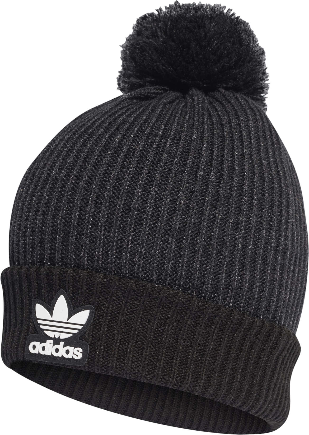 

Шапка бини унисекс Adidas AC POM BEANIE черная, р, Черный, AC POM BEANIE