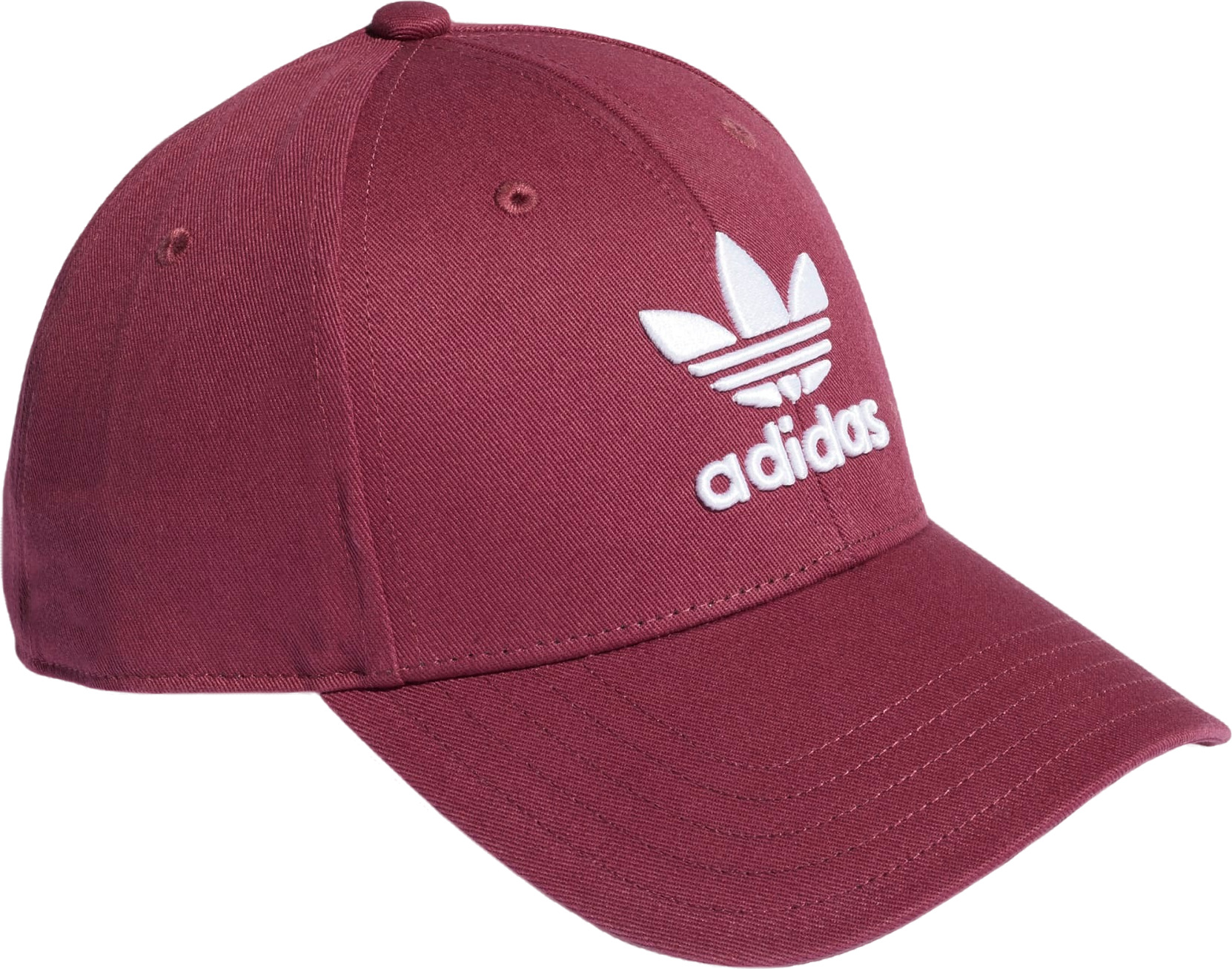 

Бейсболка унисекс Adidas Trefoil Baseball Cap, бордовый, р, Trefoil Baseball Cap