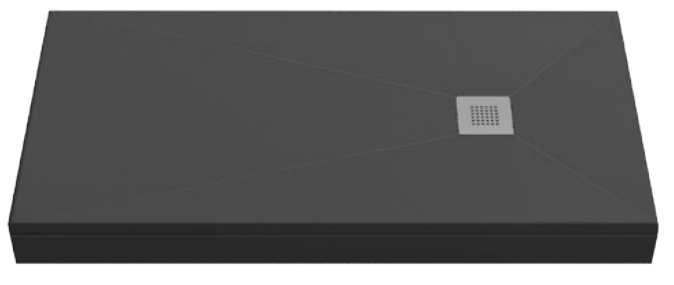 

Душевой поддон Creto Ares 120x70 см 1-0056, черный