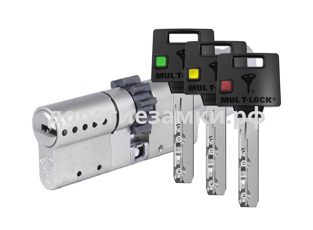 

Цилиндр Mul-t-Lock MTL400 Светофор ключ-вертушка (размер 40х31 мм) - Никель, Шестеренка, Серебристый
