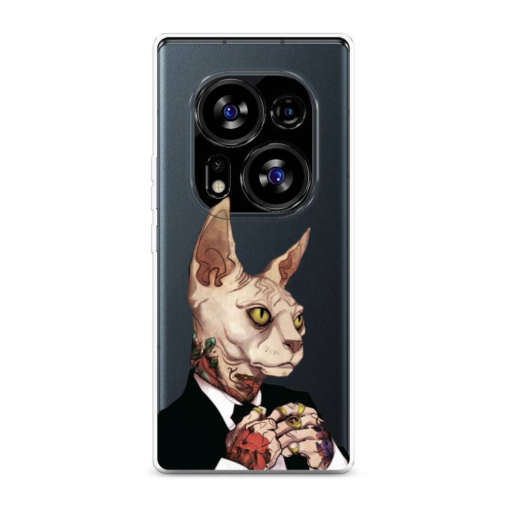 

Чехол Awog на Tecno Phantom X2"Татуированный сфинкс", Бежевый;черный;красный, 303350-7