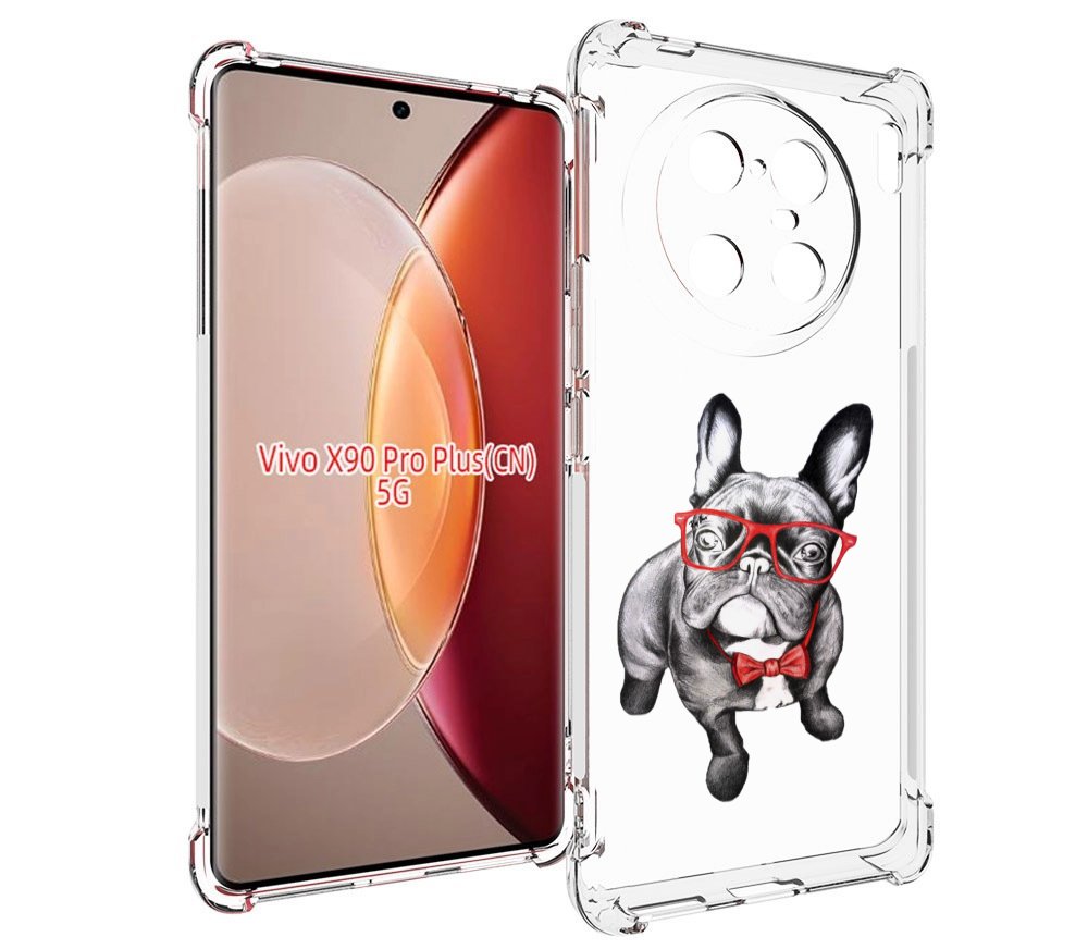 

Чехол MyPads Стильняга для Vivo X90 Pro Plus, Прозрачный, Tocco