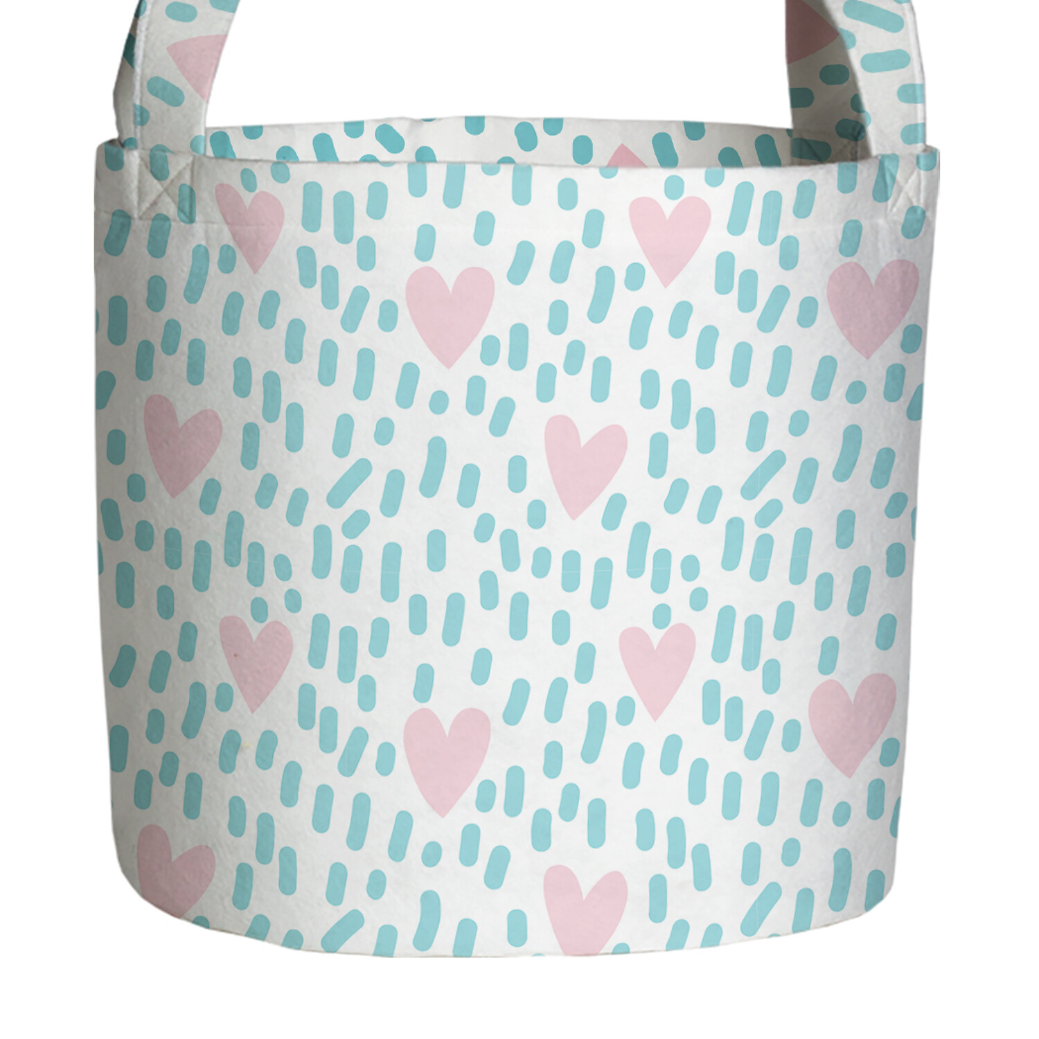 

Корзина для игрушек и белья, мягкий органайзер JoyArty Поле сердец 35х35 см, Поле сердец