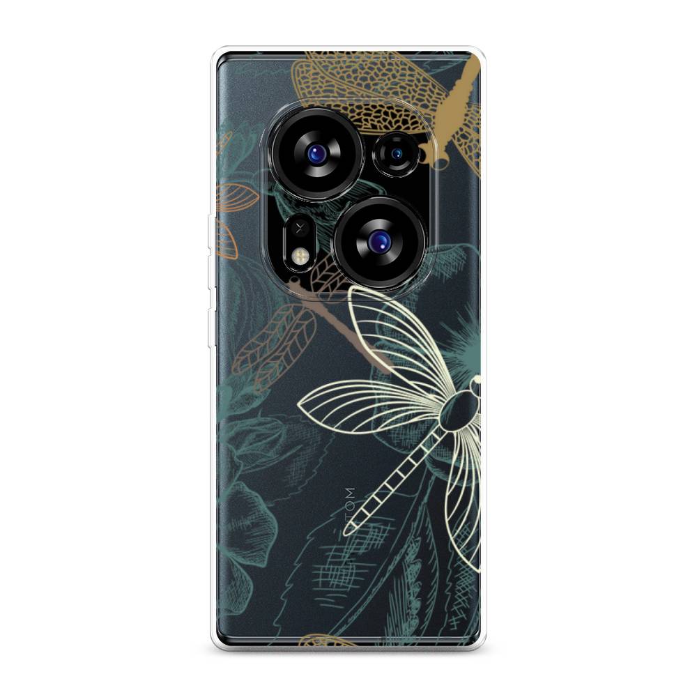 

Чехол Awog на Tecno Phantom X2"Тени стрекоз", Коричневый;зеленый;белый, 303350-8