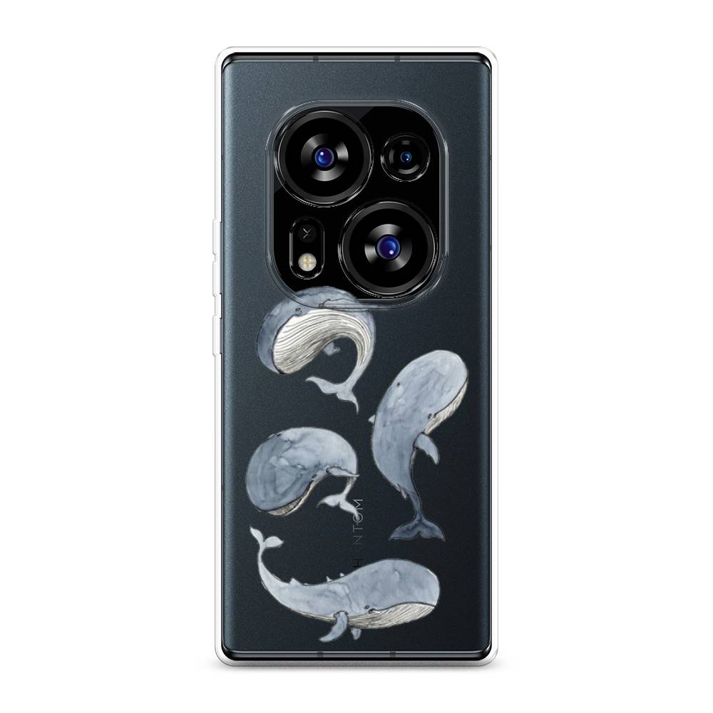 

Чехол Awog на Tecno Phantom X2"Киты", Голубой;белый;прозрачный, 303350-1