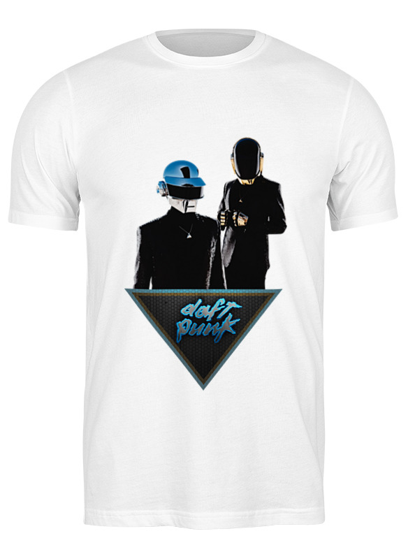 

Футболка мужская Printio Daft punk белая XL, Белый, Daft punk