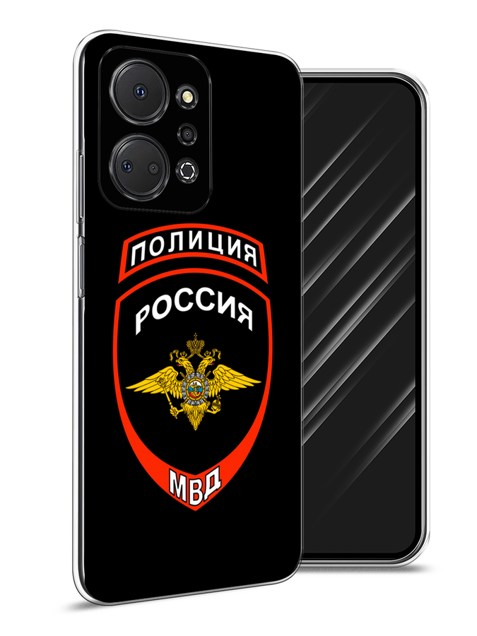 

Чехол Awog на Honor X7A "Полиция шеврон", Черный;красный;белый, 6120650-5