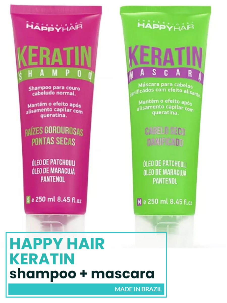 Шампунь Happy Hair безсульфатный профессиональный и маска Keratin 1629₽