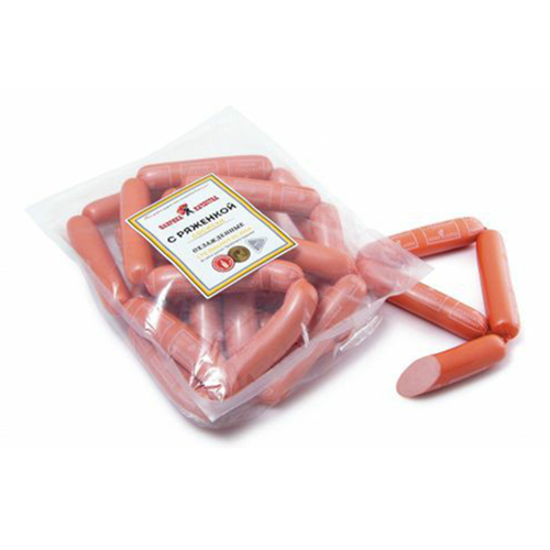 

Сосиски Фабрика Качества с ряженкой вареные