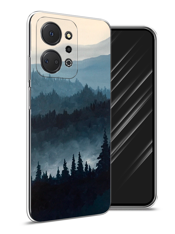 

Чехол Awog на Honor X7A "Туманные горы", Бежевый;серый;черный, 6120650-4
