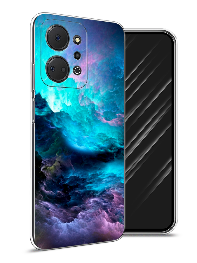 

Чехол Awog на Honor X7A "Бирюзовое небо", Фиолетовый;черный, 6120650-4