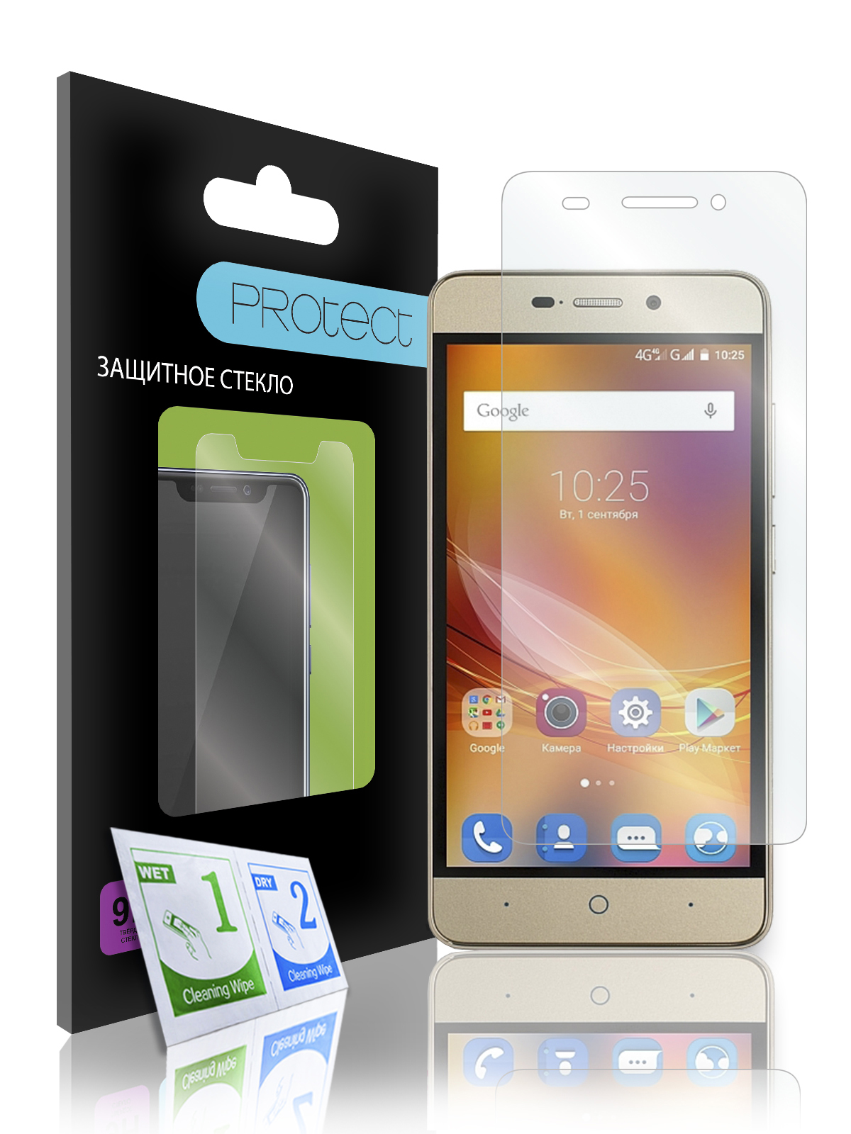 

Защитное стекло плоское Protect для ZTE Blade X3/32059
