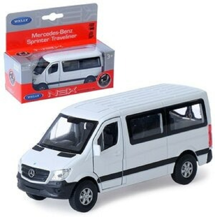 Машинка WELLY 1:50 Mercedes-Benz Sprinter 43731W