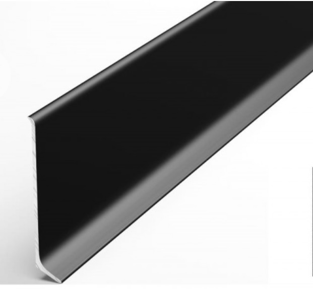 

Плинтус алюминиевый Bonkeel ПЛ80, 515 чёрный, 1800х78,5х11,2мм, Черный