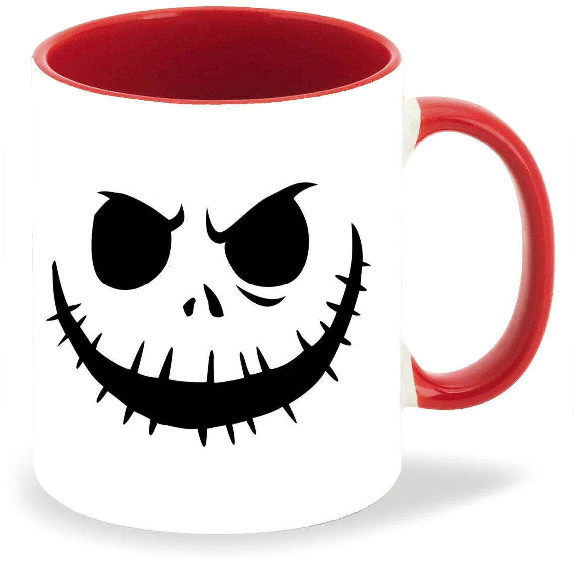 

Кружка CoolPodarok Halloween Джек ЧБ