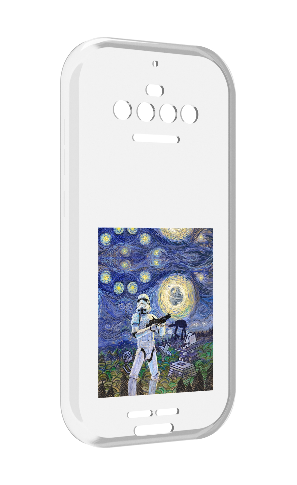

Чехол MyPads star wars звездная ночь для Oukitel F150 R2022, Прозрачный, Tocco