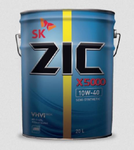 

Масло Моторное Ziс Х5000 10W40 Полусинтетическое 20 Л ZIC 192658