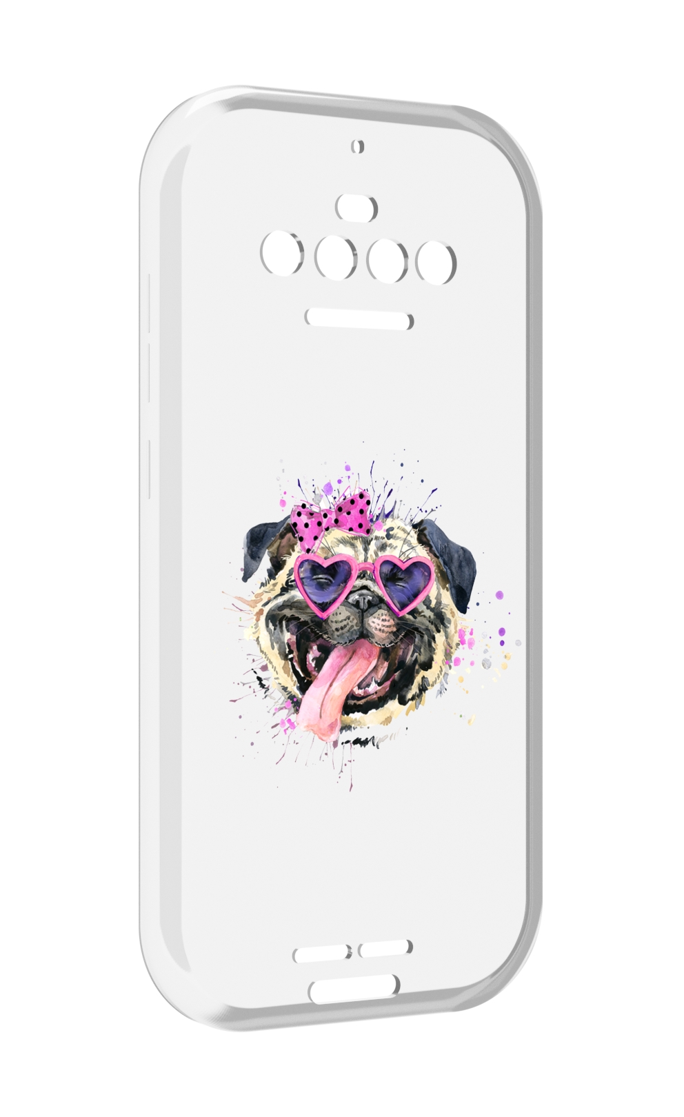 

Чехол MyPads Веселая собака для Oukitel F150 R2022, Прозрачный, Tocco
