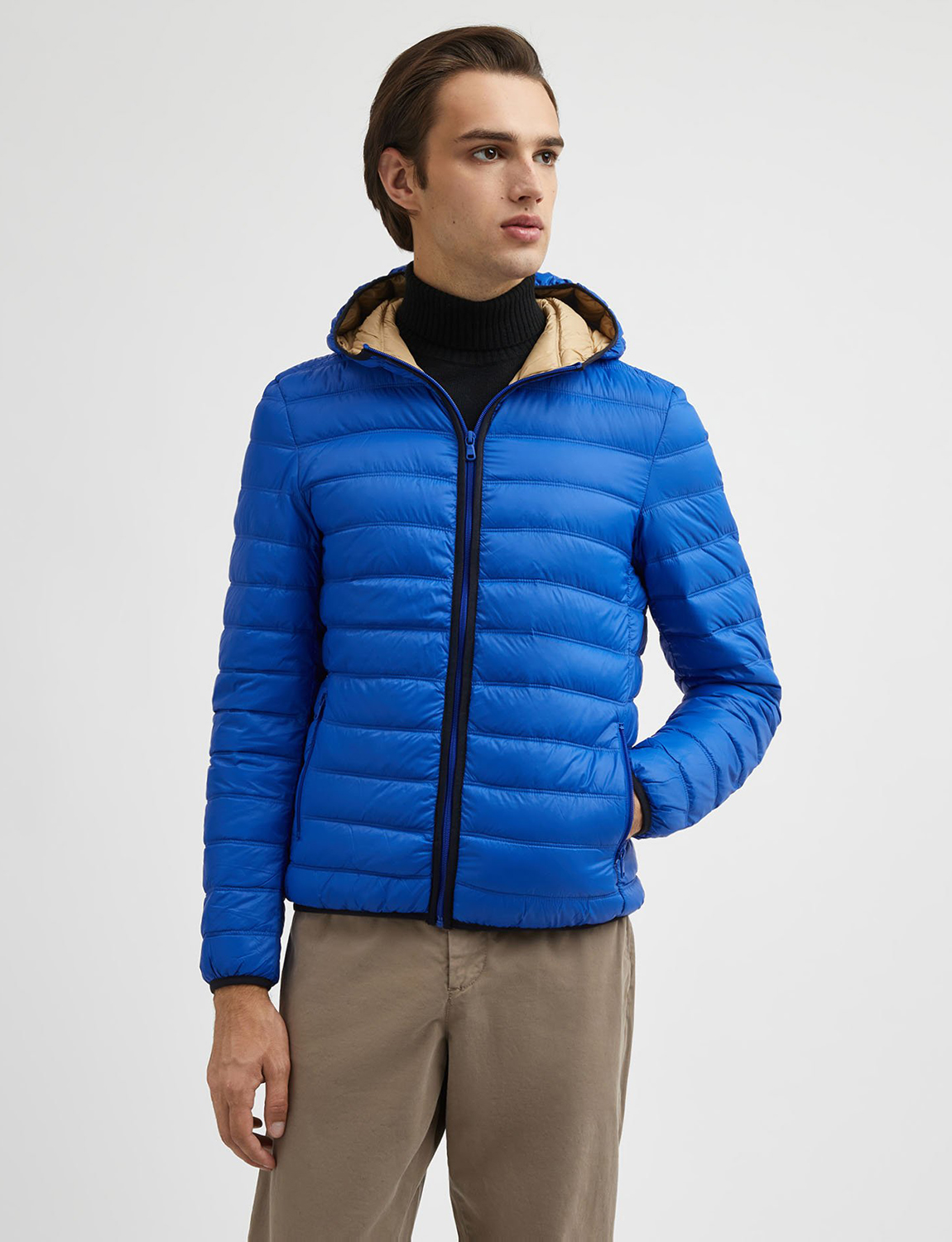 фото Куртка мужская united colors of benetton 21a_2ba253eu8 синяя xl