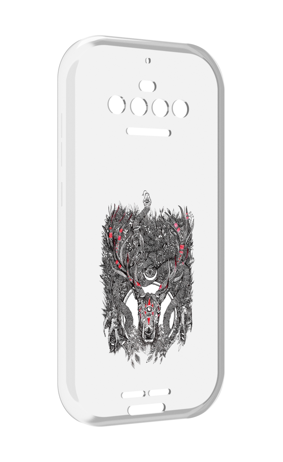 

Чехол MyPads Дизайнерские_676 для Oukitel F150 R2022, Прозрачный, Tocco