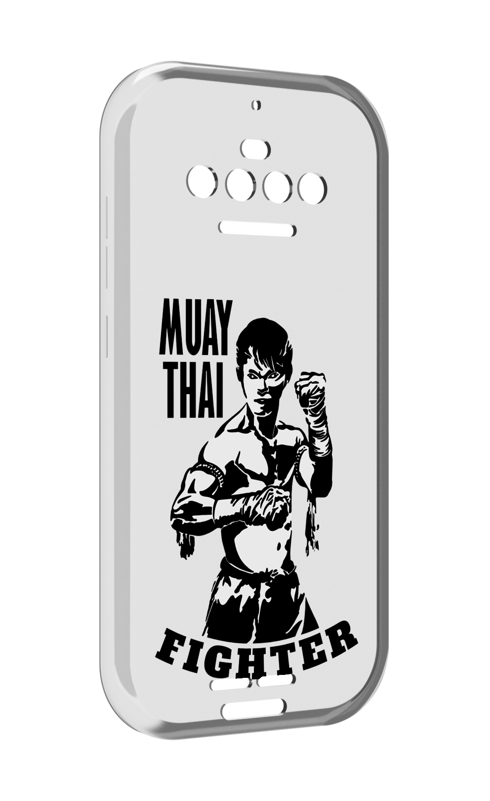 

Чехол MyPads Единоборства муайтай для Oukitel F150 R2022, Прозрачный, Tocco