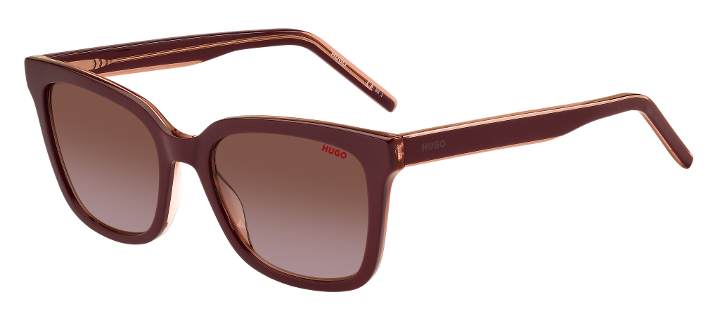 Солнцезащитные очки женские HUGO BOSS HG 1248/S бордовые