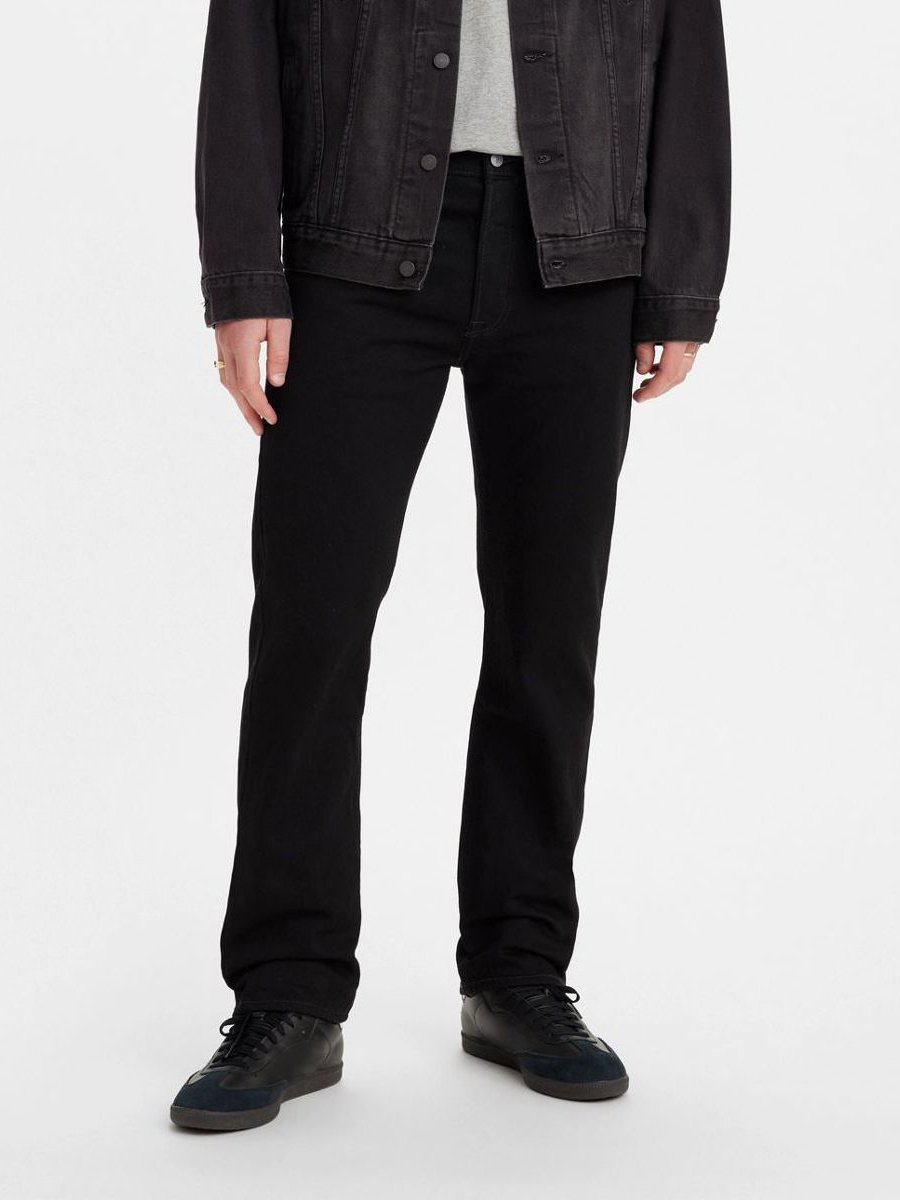 

Джинсы мужские Levi's 00501-0660 черные 38/32, Черный, 00501-0660