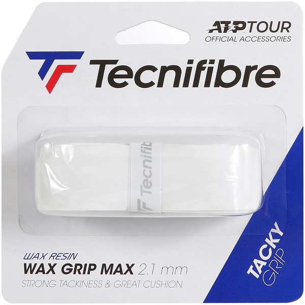 Обмотка для ручки ракетки Tecnifibre Grip Wax Max x1 51ATPWAMWH, White