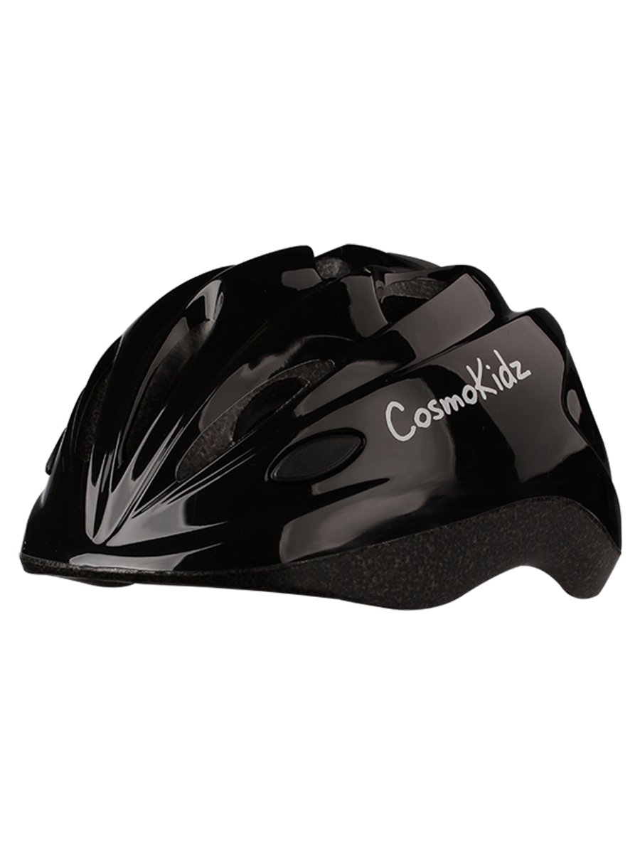 Велосипедный шлем Cosmokidz Crispy, черный, XS