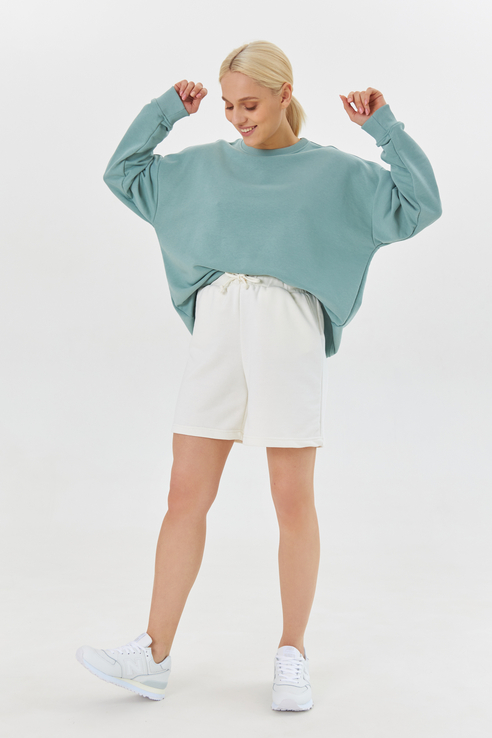 

Свитшот женский Ennergiia En.ss21.w.02 зеленый 48 RU, En.ss21.w.02
