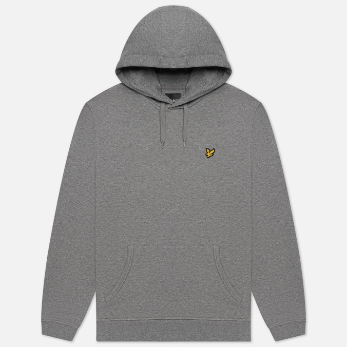 фото Худи мужское lyle&scott ml416vtr серое 2xl