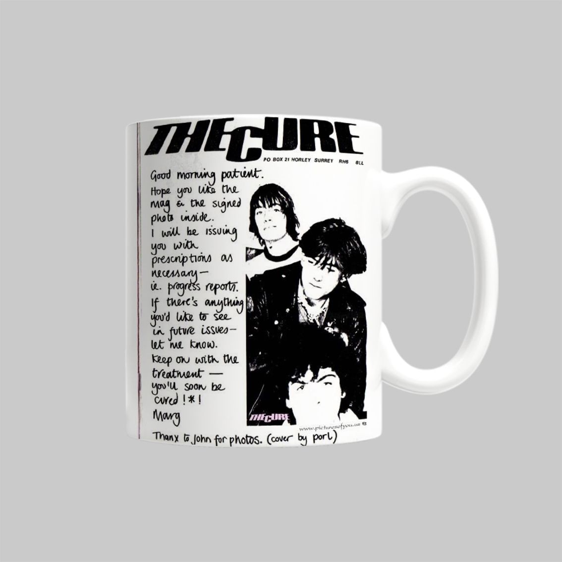 

Кружка The Cure кьюр рок атрибутика панк