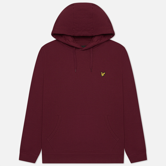 фото Худи мужское lyle&scott ml416vtr бордовое m