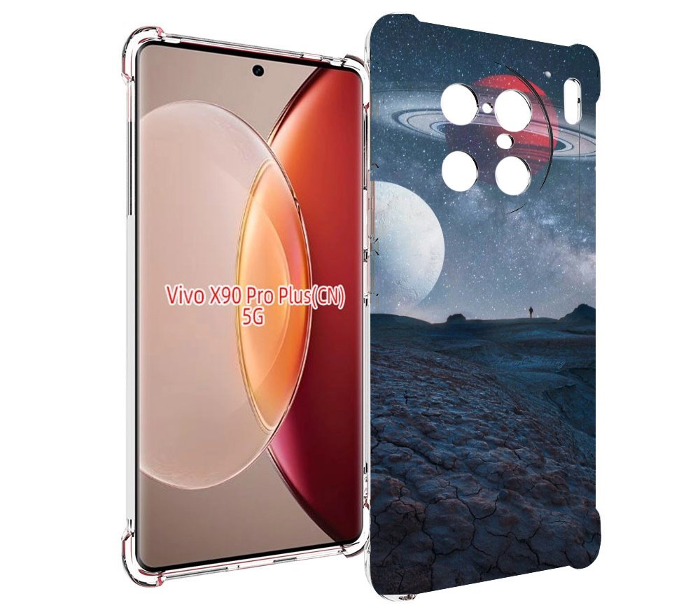 

Чехол MyPads Фотография для Vivo X90 Pro Plus, Прозрачный, Tocco