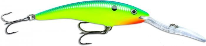 

Воблер Rapala Tail Dancer Deep 42 г, 130 мм, PRT, 1 шт., Зеленый, Tail Dancer Deep