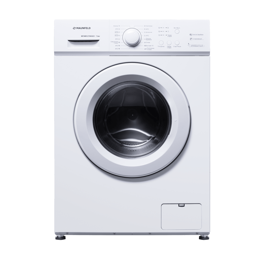 Стиральная машина MAUNFELD MFWM127WH051 белый стиральная машина maunfeld mfwd14106wh03 white