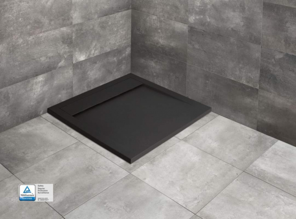 

Душевой поддон Radaway Teos C 90x90 см HTC9090-54, черный